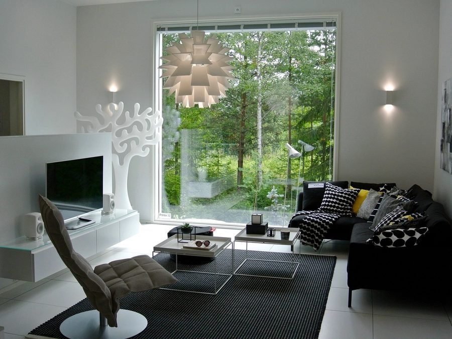 A furnished apartment interior