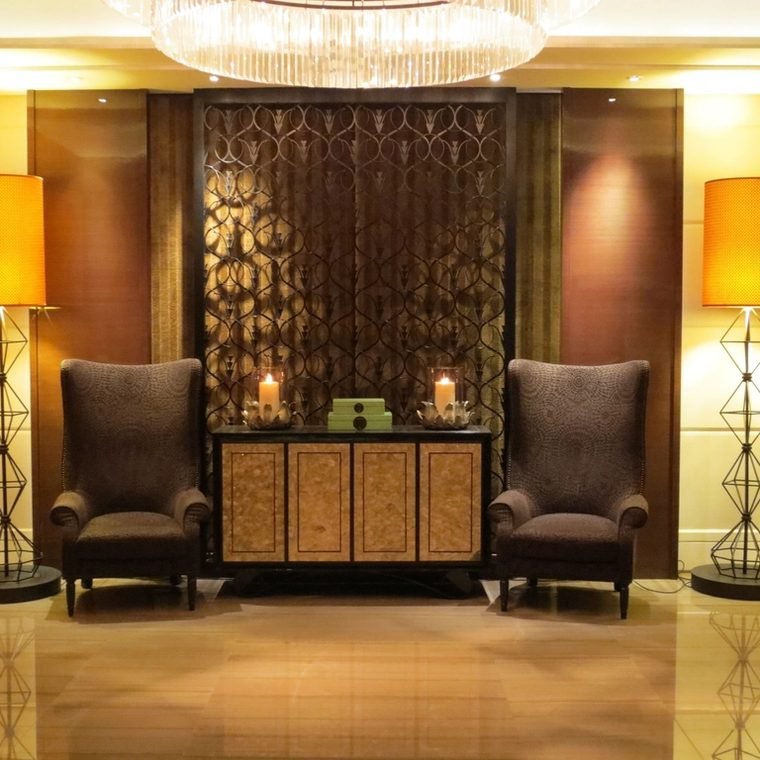 The residents lobby