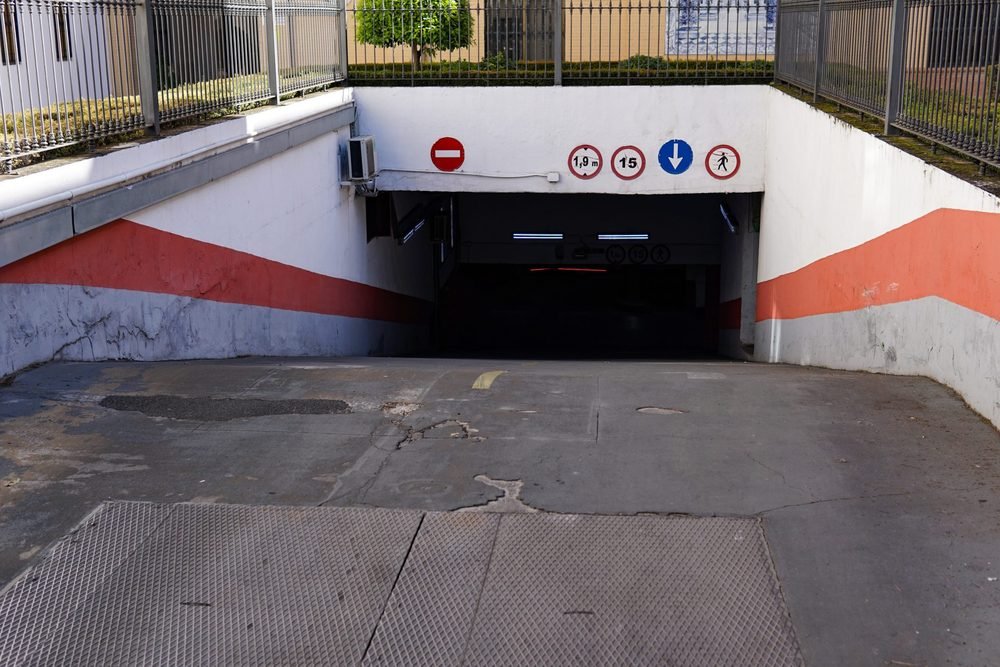 Basement parking