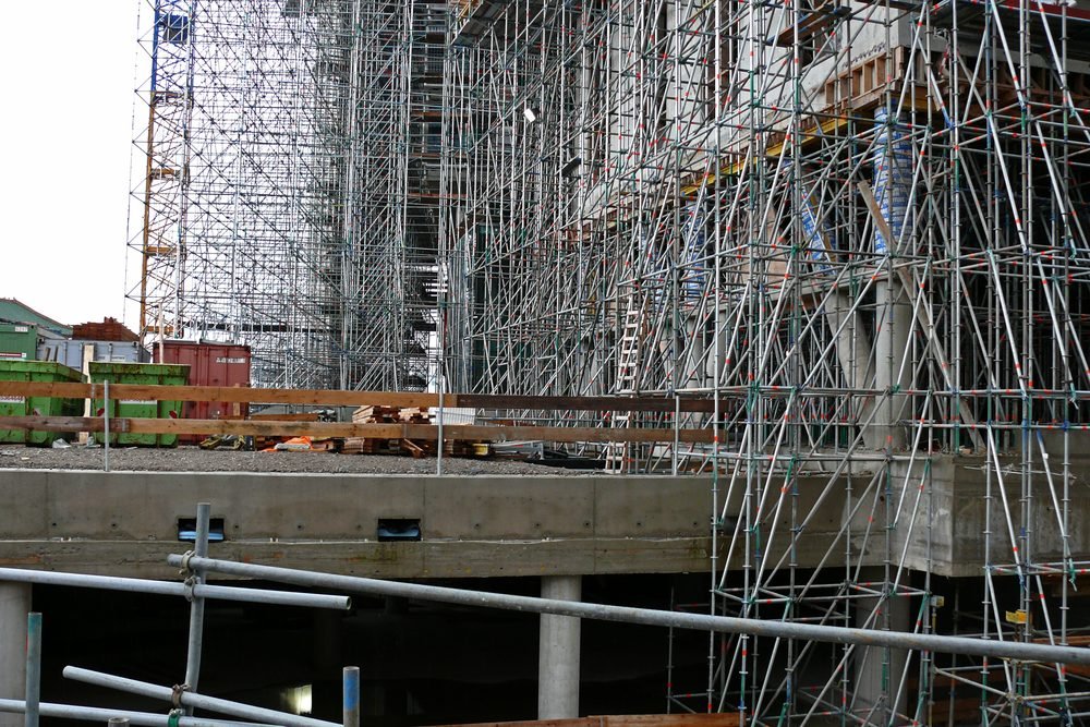 Structure going up